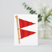 Gale Warning Postkarte (Stehend Vorderseite)