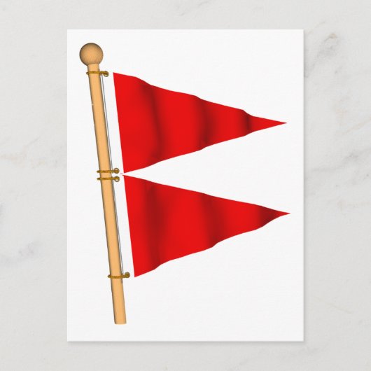 Gale Warning Postkarte (Vorderseite)