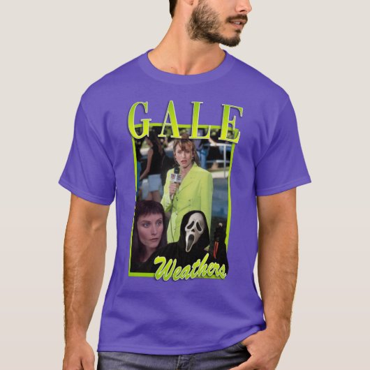 Gale Weathers Scream Lime Greenribute friend T-Shirt (Vorderseite)