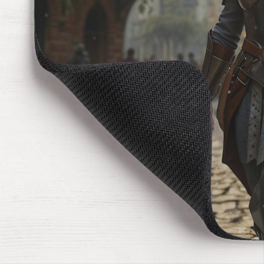 Galeena, Verteidiger des Volkes Mousepad (Ecke)