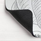 Galeere des 16. Jahrhunderts Mousepad (Ecke)