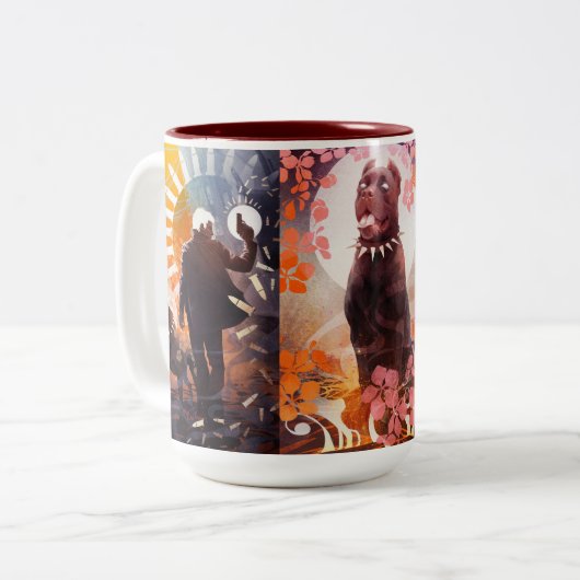 Galen Dara Art Tasse (Vorderseite Links)