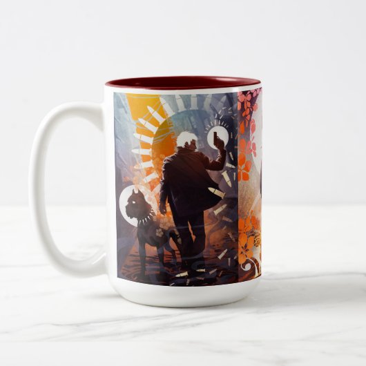 Galen Dara Monty & Strong Art Tasse (Links)