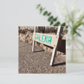 Galena-Gehweg Einladung (Stehend Vorderseite)