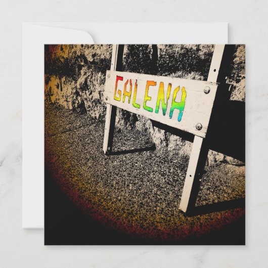 Galena-Gehweg Einladung (Vorderseite)