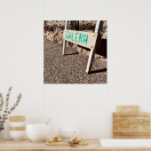 Galena-Gehweg Poster (Küche)