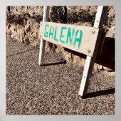 Galena-Gehweg Poster (Vorne)