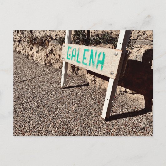 Galena-Gehweg Postkarte (Vorderseite)