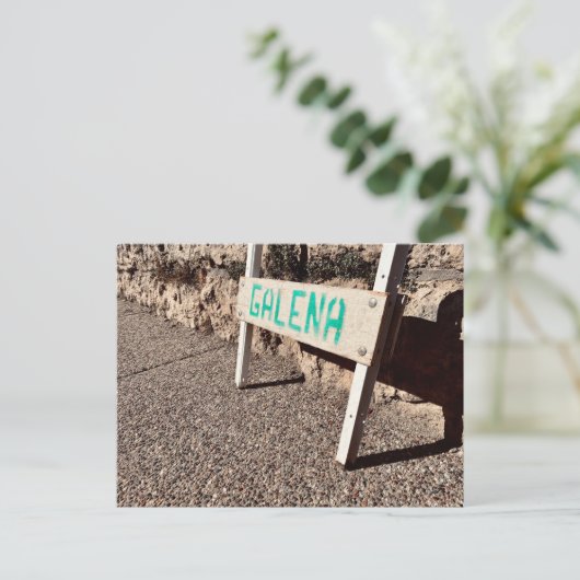 Galena-Gehweg Postkarte (Stehend Vorderseite)