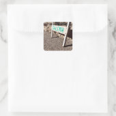 Galena-Gehweg Quadratischer Aufkleber (Tasche)