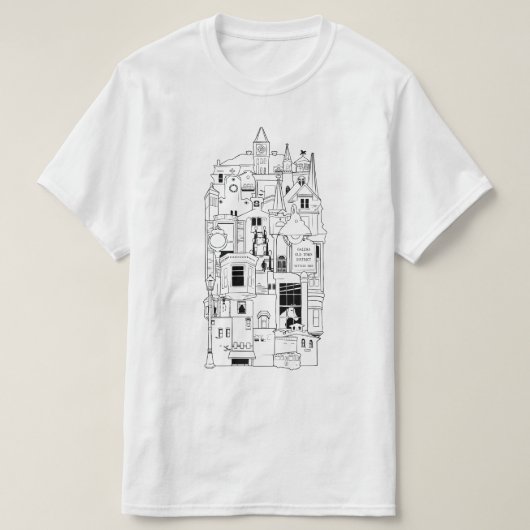 Galena illinois Collage T-Shirt (Design vorne)