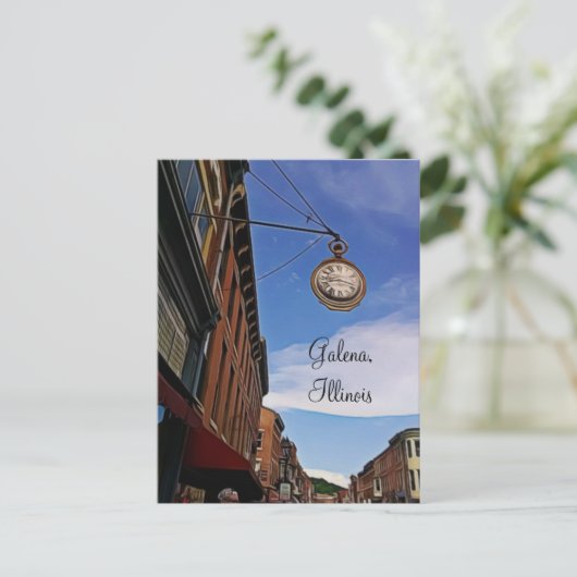 Galena, Illinois Keepake Postkarte (Stehend Vorderseite)