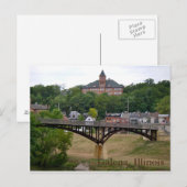 Galena, Illinois Postkarte (Vorne/Hinten)