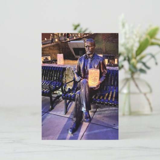 Galena-Leuchtturmbank Einladung (Stehend Vorderseite)