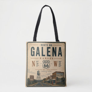 Galena Route 66 Reise Essentials Tasche