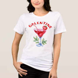 Galentine Babes Watercolor Tri-Blend Shirt