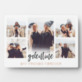 Galentine BESTE FREUNDIN Friends Forever Foto Coll Fotoplatte (Vorderseite)
