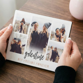 Galentine BESTE FREUNDIN Friends Forever Foto Coll Fotoplatte