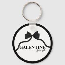 Galentine Gang Friend Valentine Black Bow