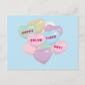Galentine-Konversationsballons - BADASS SQUAD Postkarte (Vorderseite)