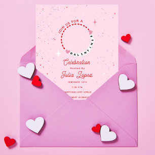 Galentine Party Valentine's Friendship Bracelet Save The Date