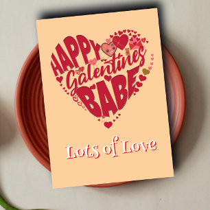 Galentine’s Day Foto-Karte nach Maß Feiertagskarte