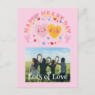 Galentine’s Day Foto-Karte nach Maß Feiertagspostkarte