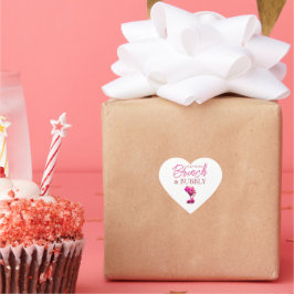 Galentiner Brunch und Bubbly bevorzugen Sticker