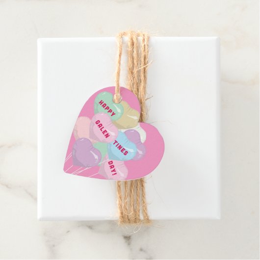 Galentiner Konversationsballons - XOXO Geschenkanhänger (Beispiel)