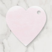 Galentiner Liebe liegt im Brautparty der Luft Geschenkanhänger (Rückseite)