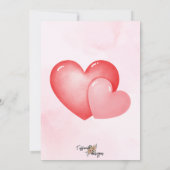 Galentiner-Party Einladung (Rückseite)