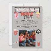 Galentiner Party Filmabend Einladung (Vorderseite)