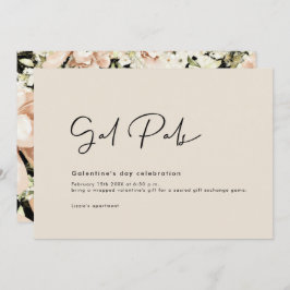 Galentiner-Tag-Einladungskarte Einladung