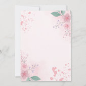 Galentiner-Tag Foto Pizza-Party Einladung (Rückseite)