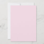 Galentiner Tag Rotes Herz Party Einladung (Rückseite)