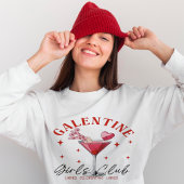 Galentiner Tagescocktail Valentine Sweatshirt