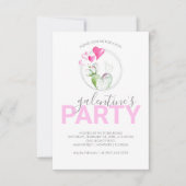 Galentines Birthday Einladungen online (Vorderseite)