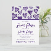Galentines Brautdusche Einladung Moderne (Stehend Vorderseite)