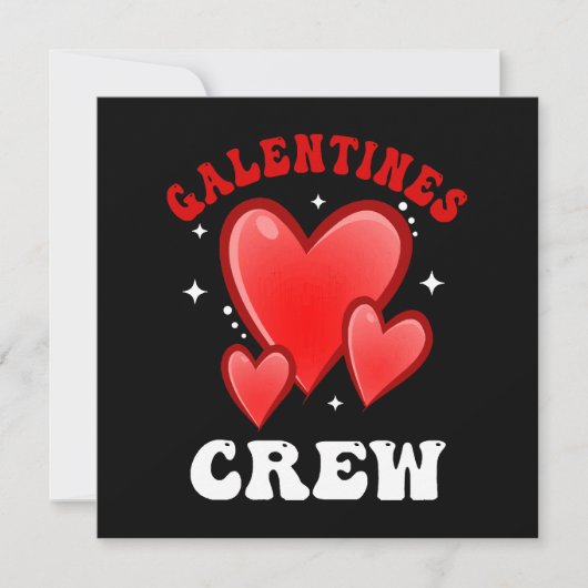 Galentines Crew Herz (Vorderseite)