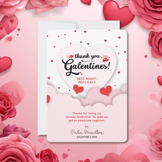 Galentine's  dankeskarte