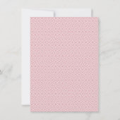 Galentine's Day Boho Daisy Floral Einladung (Rückseite)