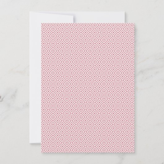 Galentine's Day Boho Daisy Floral Einladung (Rückseite)