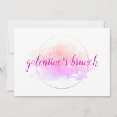 Galentines Day Brunch Friends Valentinstag Einladung (Vorderseite)