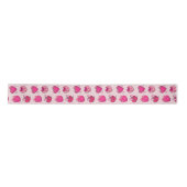 Galentine's Day Coquette Rosa Schleifen Herz Gesch Satinband (Vorderseite)