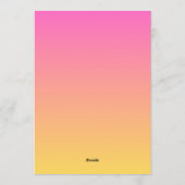 Galentines Day Dinner Drinks Pink Black Party Einladung (Rückseite)