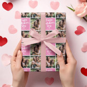 Galentines Day Friends Foto Wrapping Paper Geschenkpapier