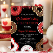 Galentine's Day Party Donuts Einladung