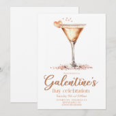 Galentine's Day-Party-Einladung Einladung (Vorne/Hinten)