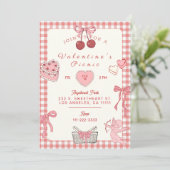 Galentines Day Picnic Einladung (Stehend Vorderseite)