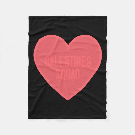 Galentines Day Squad Bff Valentines Day Friendship Fleecedecke (Vorderseite)